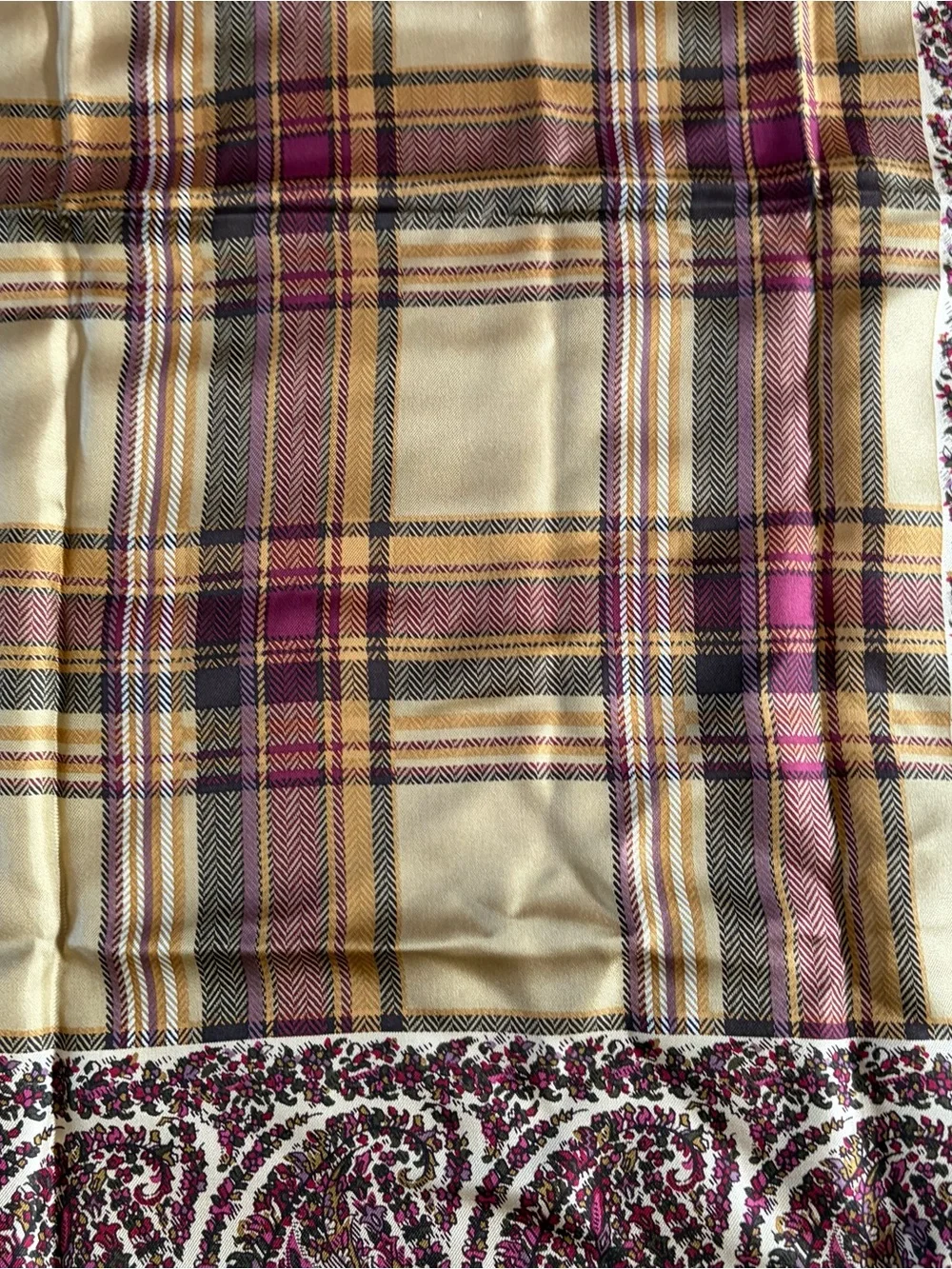 NWOT Echo silk scarf